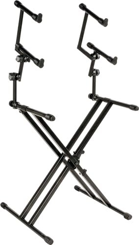Quik Lok Heavy Duty, Double Brace Keyboard Stands & Display (Ql-623) - Image 1