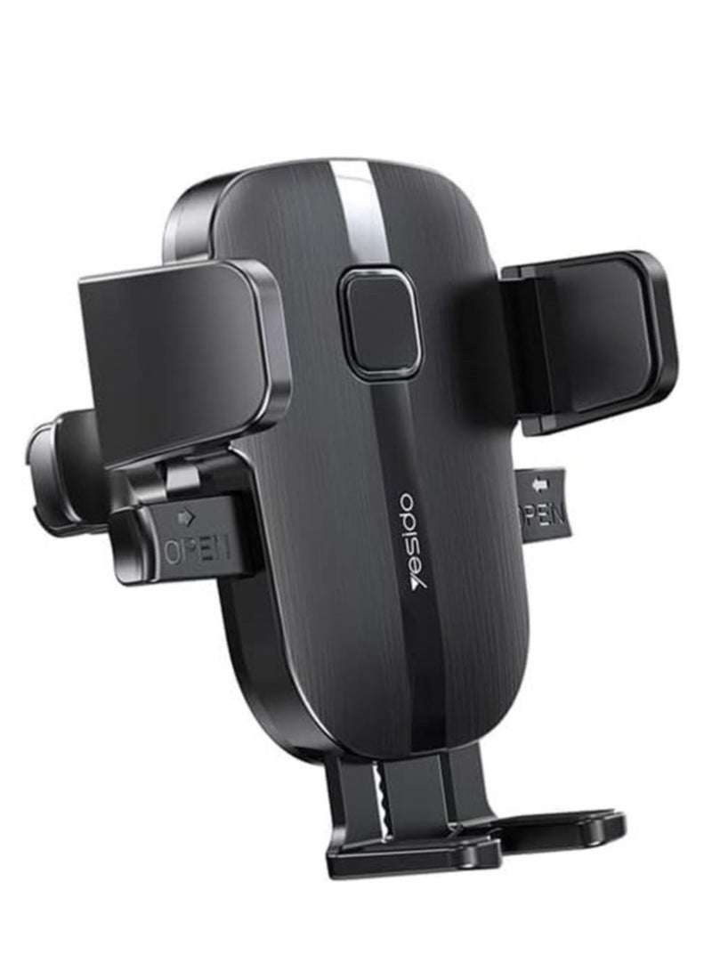 Yesido C162 Air Vent Car Mobile Holder Compatible with iPhone 12/11Pro/Xs MAX/XR/8, Galaxy S20/S10+/S9 - Image 1