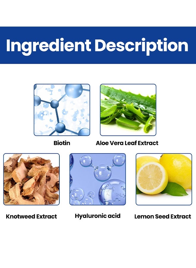 إيست مون رغوة مينوكسيديل 5٪ لنمو الشعر للرجال، لمحاربة تساقط الشعر، وترقق الشعر، وتراجع خط الشعر، يعزز لحية وشعر أكثر كثافة، يساعد على منع الترقق، ويكثف الشعر ليصبح أكثر امتلاءً، غير دهنية - 60 مل - Image 3