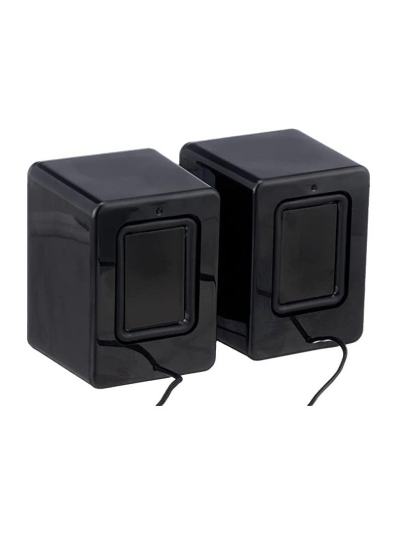 Multimedia Speaker USB 2.0 , simple and elegant appearance ,FOR Computer PC, LAPTOP – Black K100