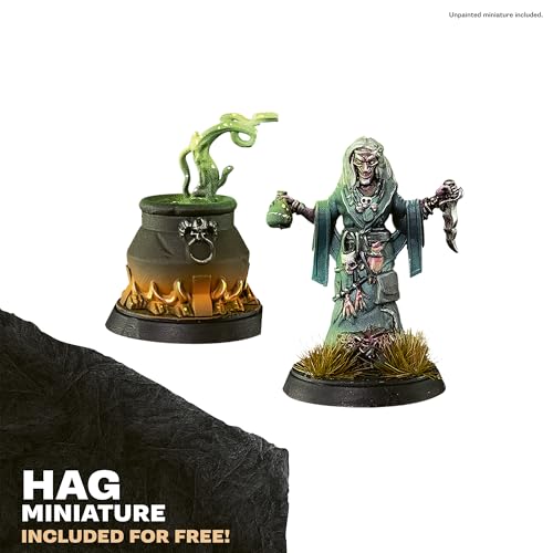The Army Painter GameMaster: Wilderness Adventures Role-playing Paint Set, 15x18 ml Warpaints Fanatic Acrylic, 1 GameMaster Drybrush, 1 FREE Hard-plastic snap-fit Hag Miniature - Image 3