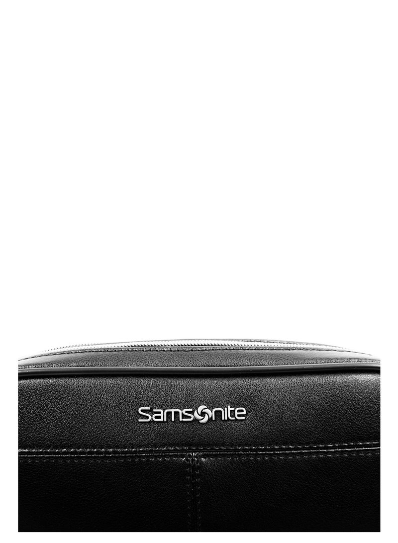 Samsonite Classic Leather Clutch Bag, Black|Elegant Branding|Carry Phone, Accessories & Essentials|Lightweight, Stylish & Multifunctional - 2 Years International Warranty - Image 4