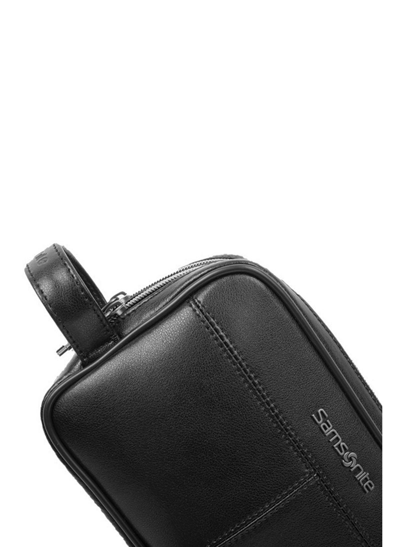 Samsonite Classic Leather Clutch Bag, Black|Elegant Branding|Carry Phone, Accessories & Essentials|Lightweight, Stylish & Multifunctional - 2 Years International Warranty - Image 5