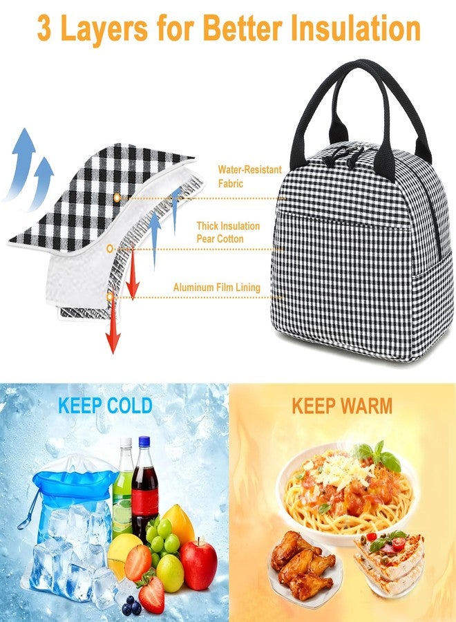 Bluboon Lunch Box for Women Cute Lunch Bag Reusable Insulated Lunch Bags Large Capacity Lunchbox Cooler for Work Picnic or Travel - Image 5