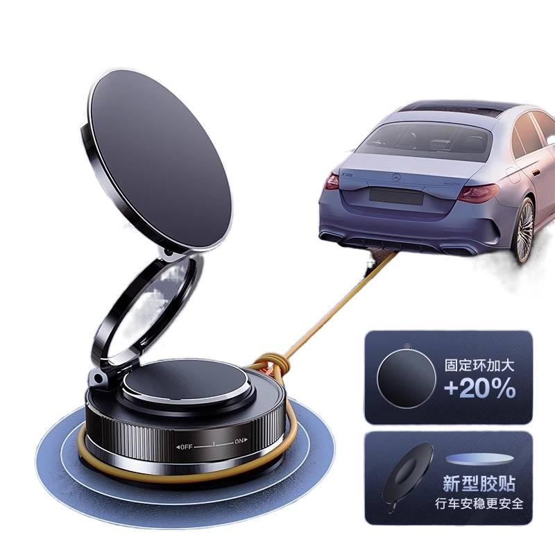 Car Phone Holder Magnetic for Universal Fit White - Image 4