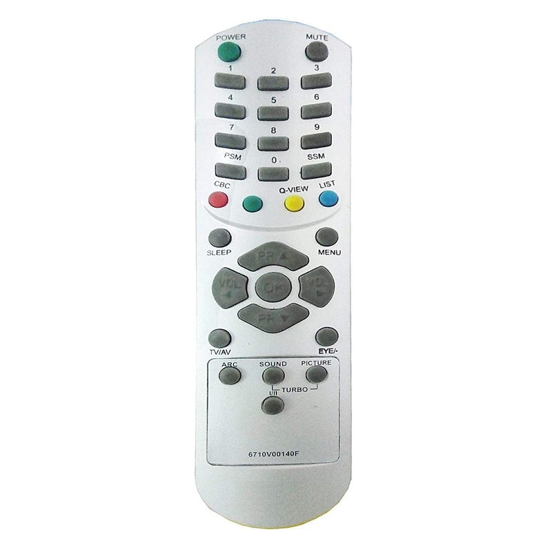 LipiWorld® 6710V00140F TV Remote Control (Compatible LG CRT Old Exactly Same Will Only Work) Compatible for LG Tv Remote - Image 5