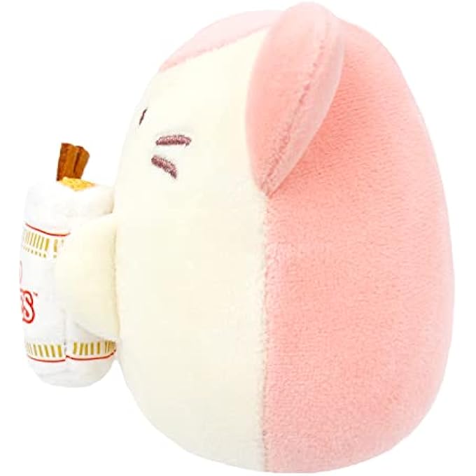 Anirollz x Nissin Cup Noodles Cute Soft Squishy Stuffed Animal Plush Toy Fabric Squishy Ball (Kittiroll) - Image 2