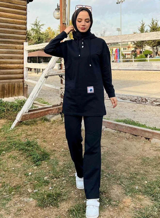 بي ويست طقم رياضي بغطاء رأس طويل من بيست