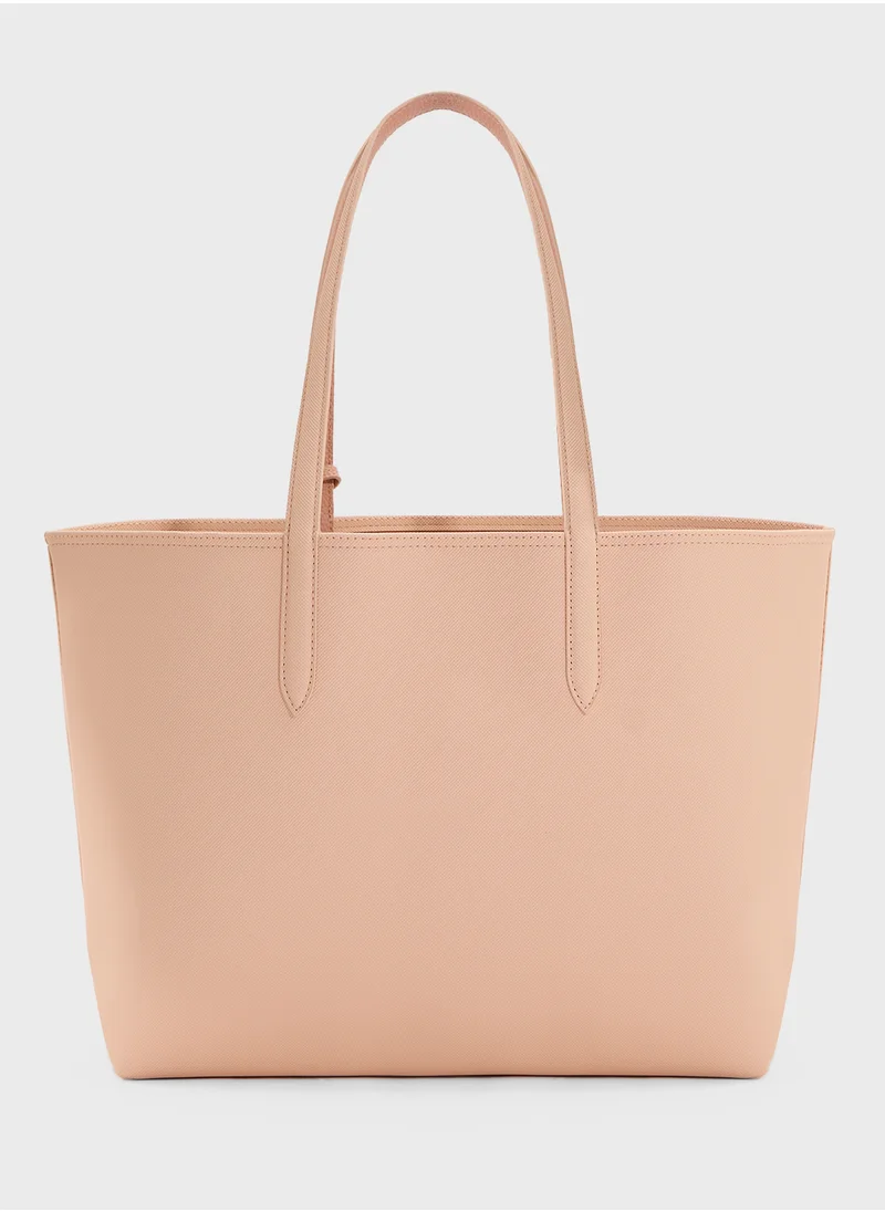 LACOSTE Essentials Top Handle Zip Over Tote