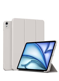 ELTRAZONE ELTRAZONE Case for iPad Air 11 Inch M2 2024, Also Fits iPad Air 5th/4th Gen 10.9 Inch (2022/2020) – Slim Lightweight Smart Folio Cover with Auto Sleep/Wake, Soft TPU Back, Magnetic Closure, Full Protection for iPad grey 