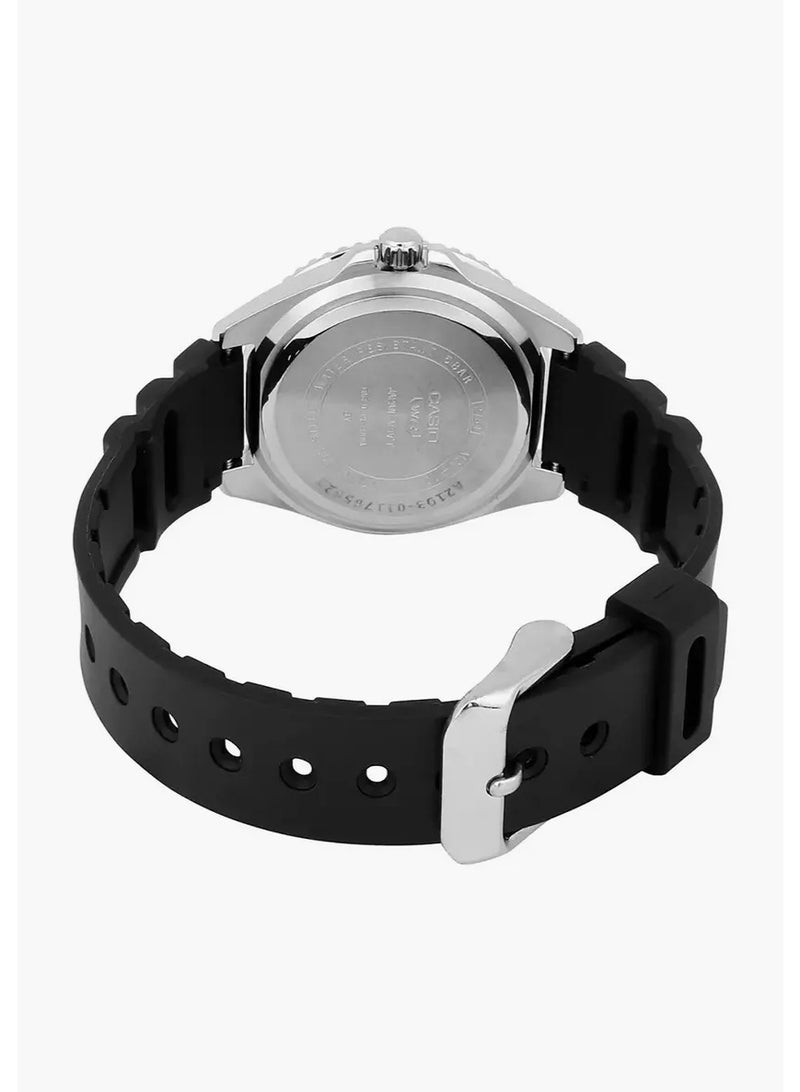 Casio Unisex Dive Watch - MDV-10-1A1VDF Black Dial - Image 4