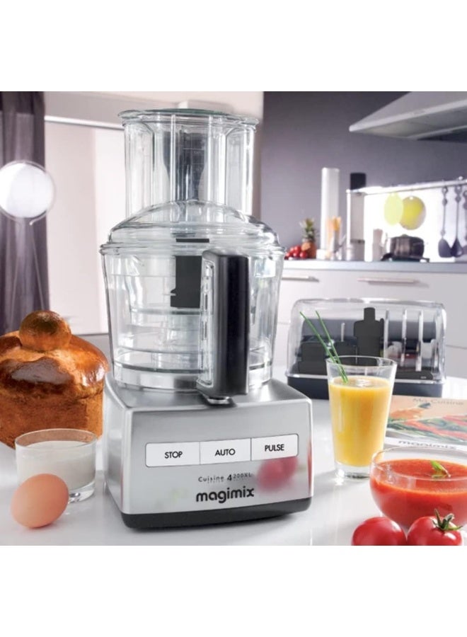 magimix معالج الطعام ماجي ميكس Cs4200XL، كروم مات، 950 واط - Image 3
