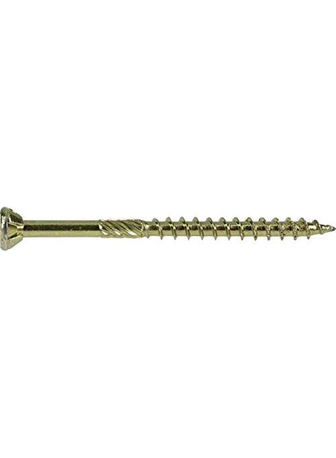 Hillman Power Pro 48583 Wood Screws 9 X 2 1 2 Premium Star Drive Indoor Cabinet Screws Gold Yellow Zinc 1Lb Box  - Image 3