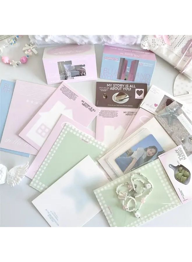 10 قطع حقيبة بطاقات الصور المتقدمة Kpop ديكور بطاقات الصور الملونة بأنمي - Image 4