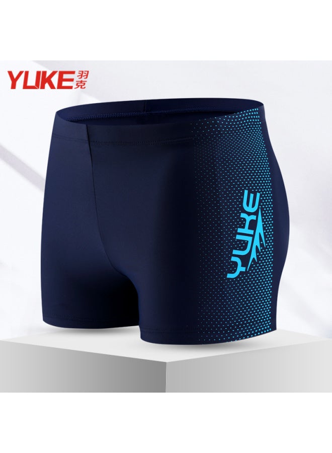 Swimming Trunks Men's Fat Plus-size Flat-angle Hot Spring Swimming Trunks Fantylike Men's Swimsuit Comfortable Fashion Quick-drying Swimming Trunks