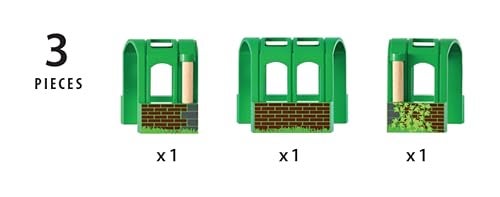 BRIO World Flexible Tunnel Train Set Accessories for Kids Age 3 Years and up Compatible with All Train Sets - Image 5