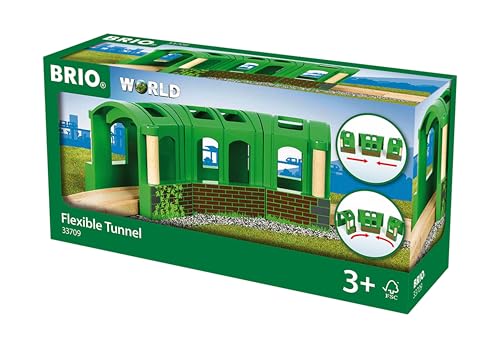 BRIO World Flexible Tunnel Train Set Accessories for Kids Age 3 Years and up Compatible with All Train Sets - Image 1