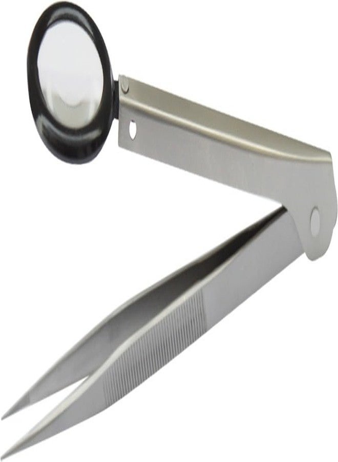LUXURO ملقط ألماس فاخر مزود بعدسة - Image 1