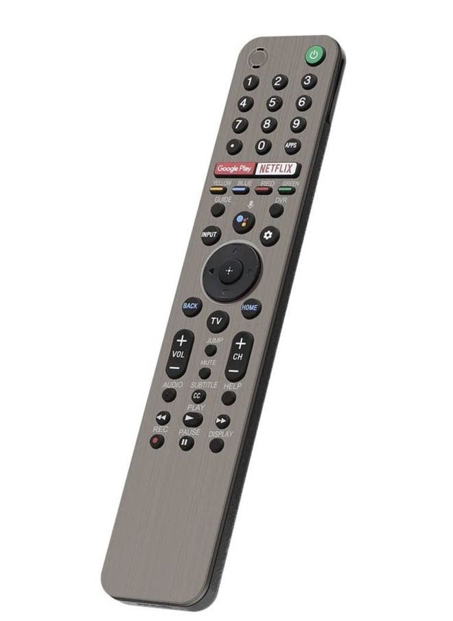 BURAQ - Voice Remote Control RMF-TX600E/RMFTX600E for Sony 4K 8K HD LED Smart TV RMF-TX600U RMF-TX600B RMF-TX600P RMF-TX600T RMF-TX621E RMF-TX611E RMF-TX520E RMF-TX500E - Image 1
