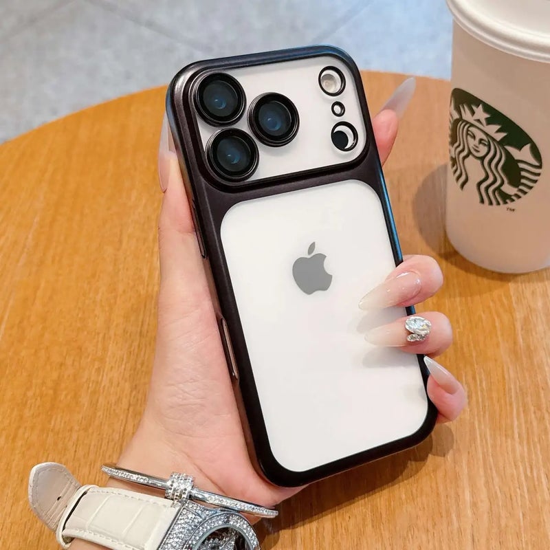 iPhone 16 Plus Case for iPhone 16 16 Plus 16 Pro 16 Pro Max with Full Coverage and Matte Finish and Skin Feel and Anti Slip Grip in Black - Image 1