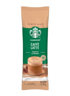 Starbucks Caffe Latte Premium Instant Coffee Mix Stick 14g  - Image 1