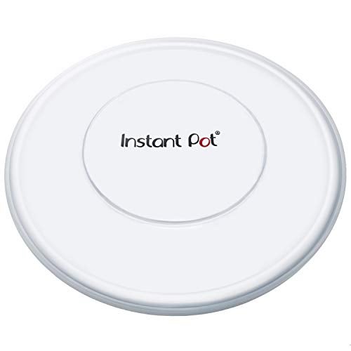 Instant Pot 8QT Silicone Lid Compatible with 8Qt StainlessSteel Inner Pot Bowl and Food Cover Microwave Cover for Food Transparent White - Image 3