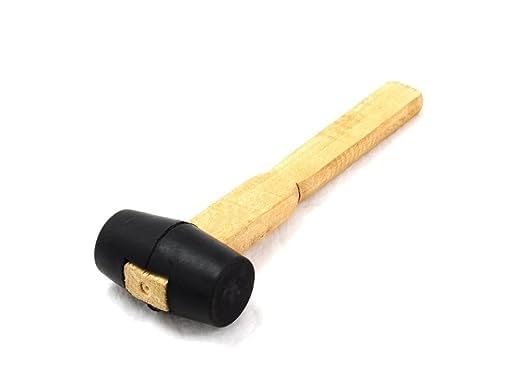 EFFICACY Efficacy Rubber Hammer with wooden handle Rubber Hammer for Tight Fitting Applications Size 15 inch Qty 1  - Image 3