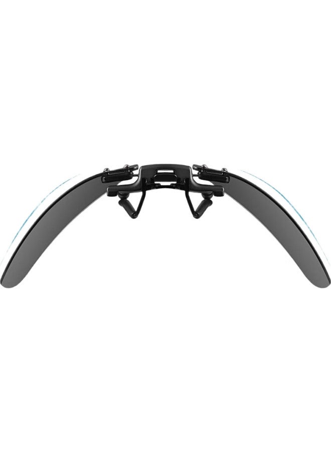 CAPONI Sunglasses Clip-On Polarized Sunglasses For Driving, Suitable For Men And Women, Nearsighted Glasses, Sun Protection, Uv Protection - Image 1