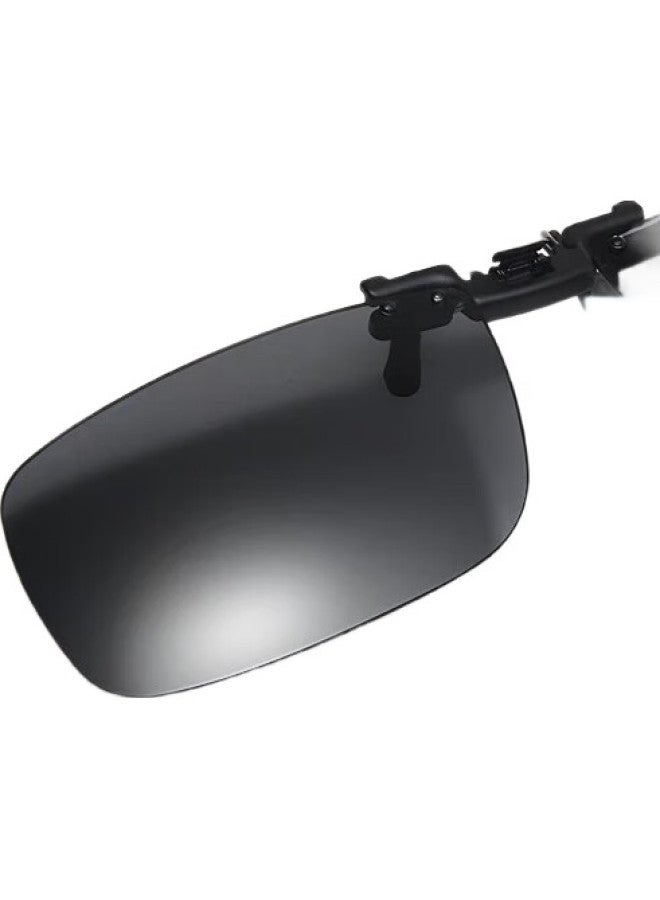 CAPONI Sunglasses Clip-On Polarized Sunglasses For Driving, Suitable For Men And Women, Nearsighted Glasses, Sun Protection, Uv Protection - Image 3