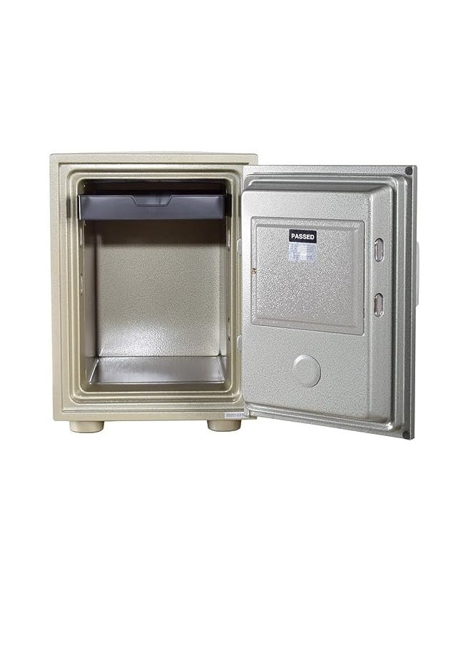 BUMIL SAFE - SD102TK2 Bumil Safe Anti-Burglar Fireproof Safe Box with a Removable Tray and Dual Key Locks  (43.3 X33.3 X40CM 37Kgs) - Made in Korea - Image 1