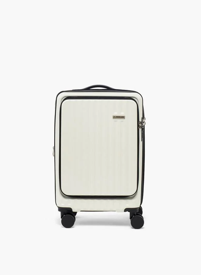 شو اكسبرس Textured Hardcase Luggage Trolley With Retractable Handle - Cabin