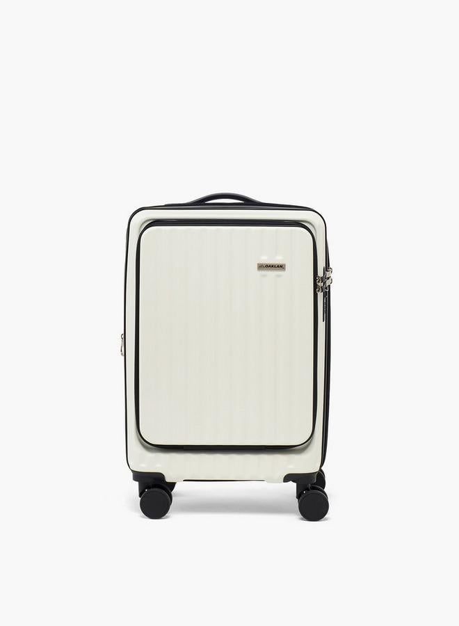 Oaklan by Shoexpress Textured Hardcase Luggage Trolley With Retractable Handle - Cabin - Image 2