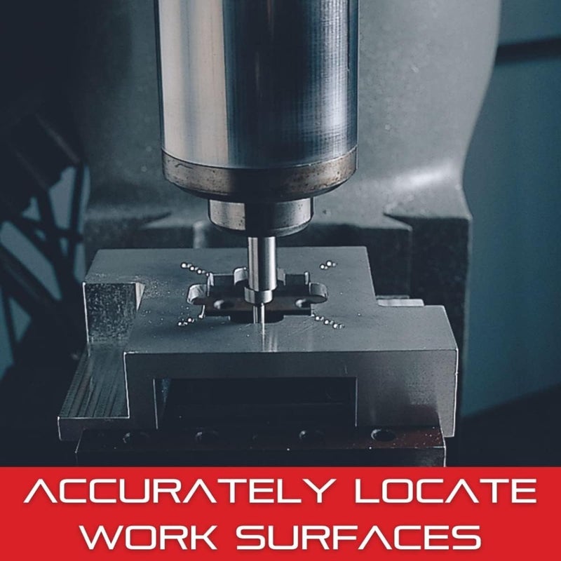 Starrett محدد الحواف ستاريت مثالي للحواف المستقيمة والنقاط المركزية والخطوط المنقوشة 200 قطر الاتصال 375 قطر الجسم طرف واحد مع علبة واقية 827A - Image 4