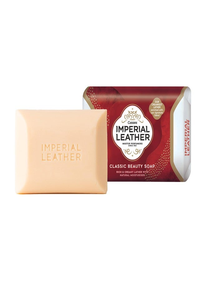 Imperial Leather Classic Beauty Soap 120g Pack of 4 | Moisturising Bath Soap Bars | Rich Creamy Lather | Unisex Daily Use Bathing Soap - Image 3