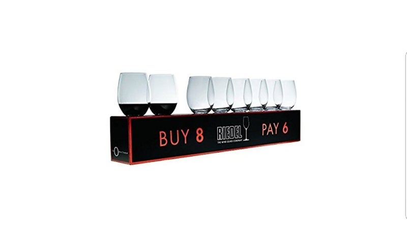 Riedel The O Wine Tumbler CabernetMerlot  ViognierChardonnay