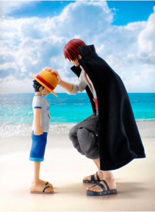 BANDI Bandai S.H.Figuarts Shanks & Monkey.D.Luffy -Kid Era- Action Figure  - Image 3