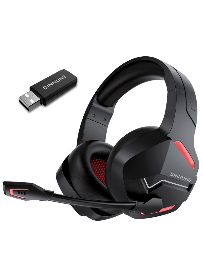 NUBWO/Wolf Bowang BW01 Gaming Headset Headset Stereo 2.4G Bluetooth Dual Mode Bluetooth Wireless-Color:Pink 2.4g+bluetooth  - Image 2