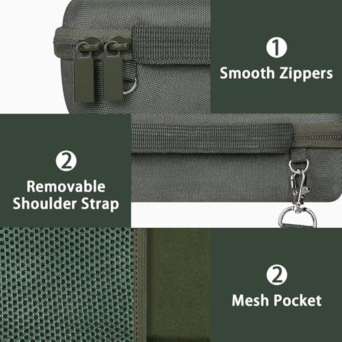 co2CREA Hard Travel Case Replacement for Bose New SoundLink Flex 2nd Gen/Bose SoundLink Flex Bluetooth Portable Speaker (Cypress Green Case) - Image 4