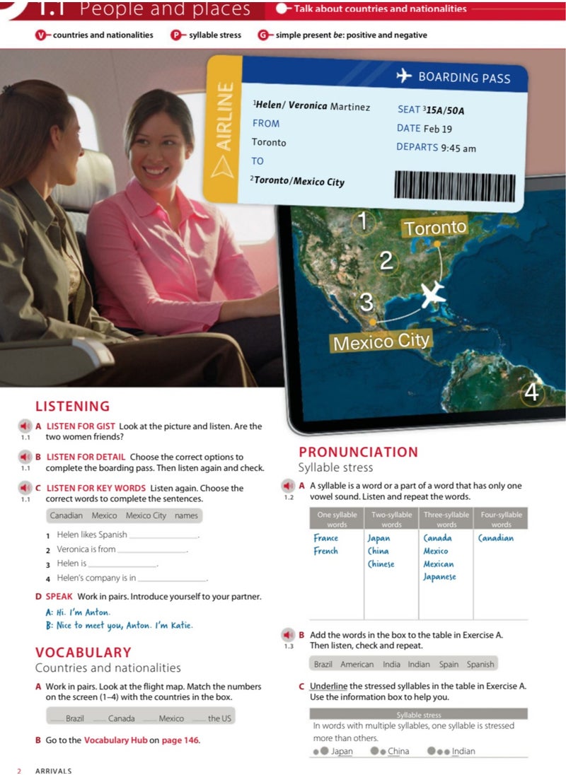 null - American Language Hub Level 1 Student's Book with Student's App - Image 1