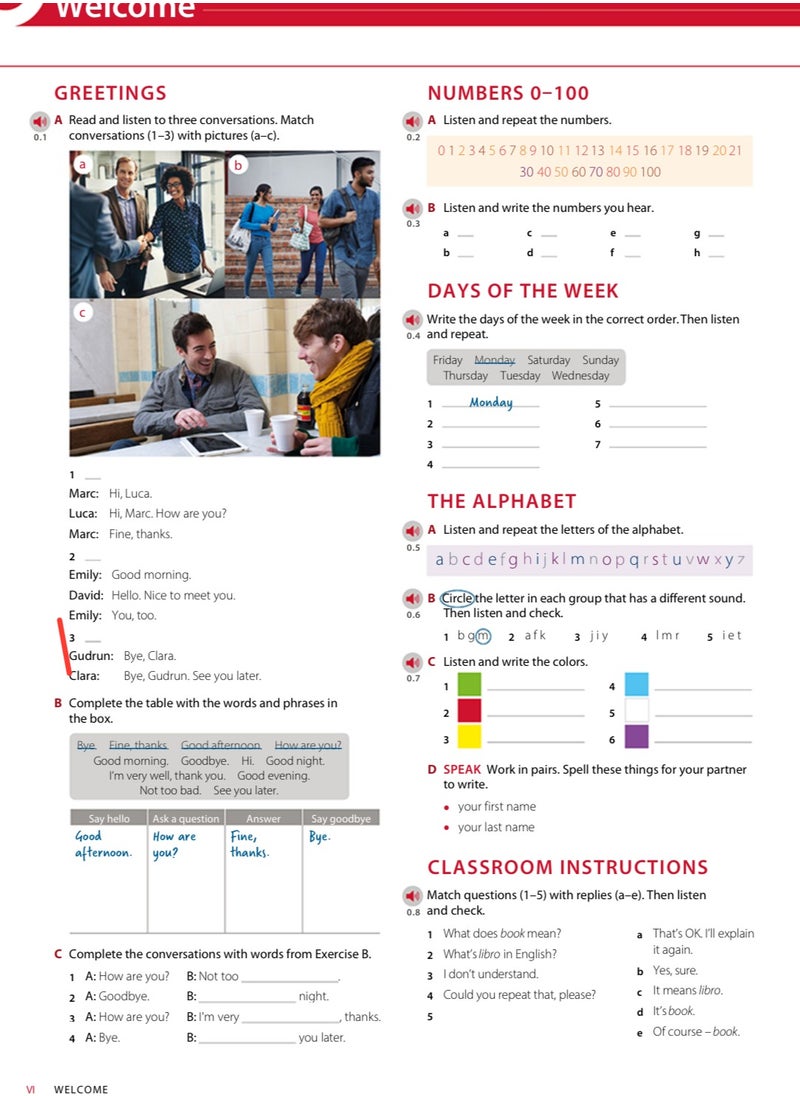null - American Language Hub Level 1 Student's Book with Student's App - Image 1