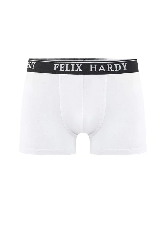 FELIX HARDY Black-LightGrey-White-Navy 4 Pack Boxer for Men | Best Price UAE