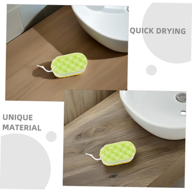 Soft Mesh Loofah 3 Pack Body Scrubber Exfoliating Bath Sponge for Sensitive Skin - Image 4