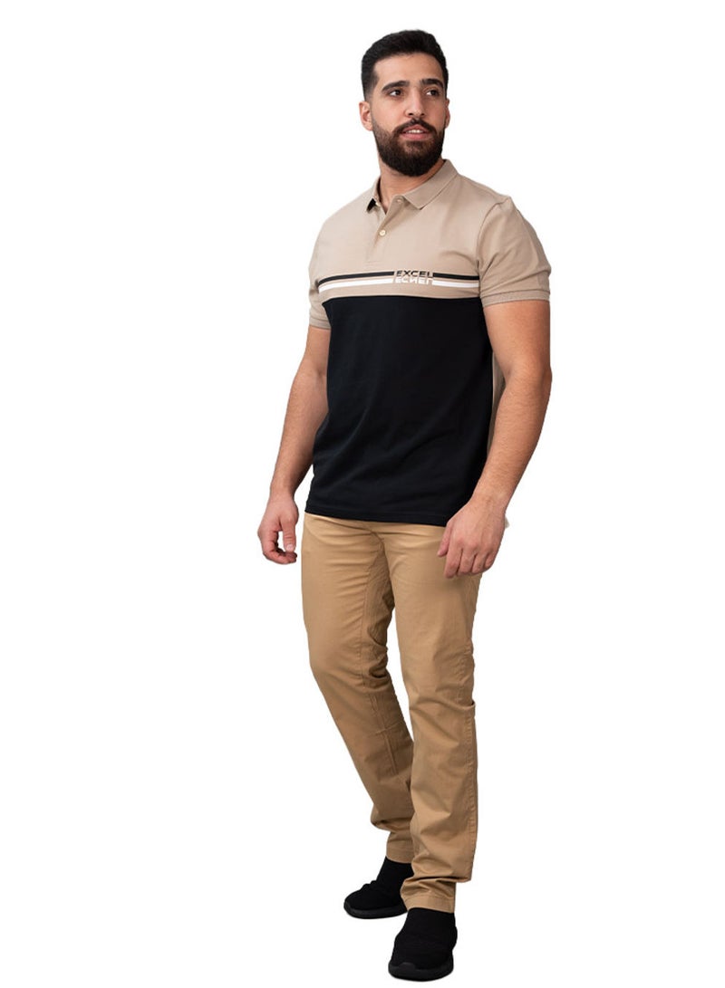 GIORDANO Men's Slim Taper Stretch Twill Pants - Image 2