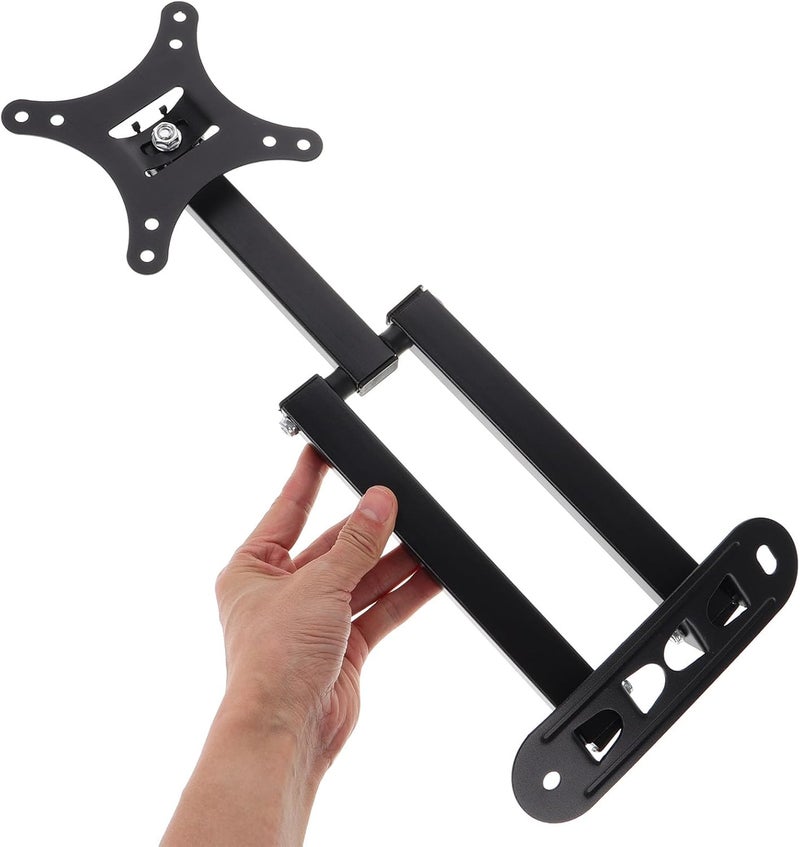 Kisangel Articulating Monitor Wall Mount Bracket for 14-24 Inch LCD Screens, Swivel and Tilt Extension Arm Mount for Computer and Tv Displays, Universal Wall-Mounted Display Holder for Home - Image 5