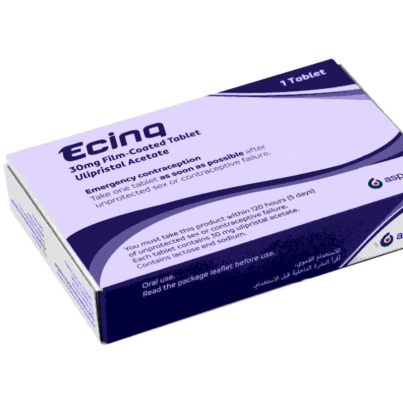 Ecinq Tablets 30mg, Pack of 1, Ulipristal acetate - Image 3