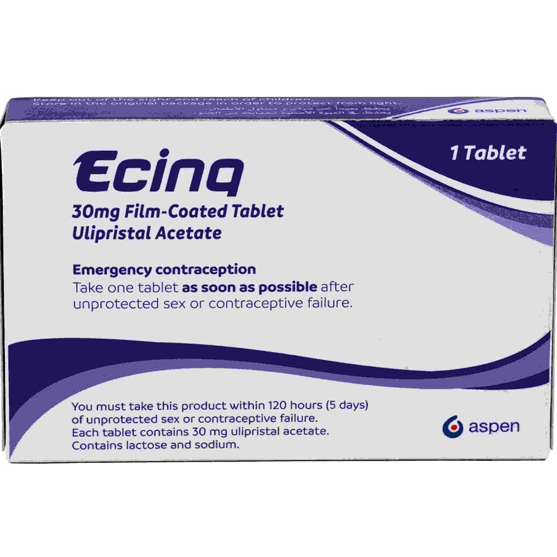 Ecinq Tablets 30mg, Pack of 1, Ulipristal acetate - Image 4