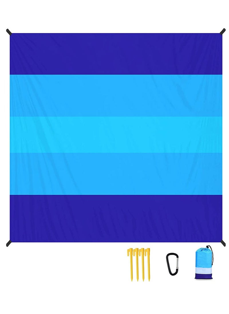Generic Beach Blanket Waterproof Sandproof Beach Blankets Oversized  Lightweight Durable Beach Mat for Beach Travel Camping Hiking  - Image 1