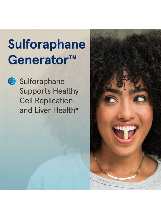 jarrow formulas BroccoMax 35 mg - Broccoli Seed Extract - 120 Delayed Release Veggie Capsules - 60 Servings - Supports Healthy Cell Replication & Liver Health - Dietary Supplement - Gluten Free - Image 4