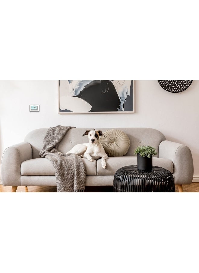 Honeywell - Home Rth7560E 7-Day Flexible Programmable Thermostat-Extra-Large Backlit Display White - Image 1