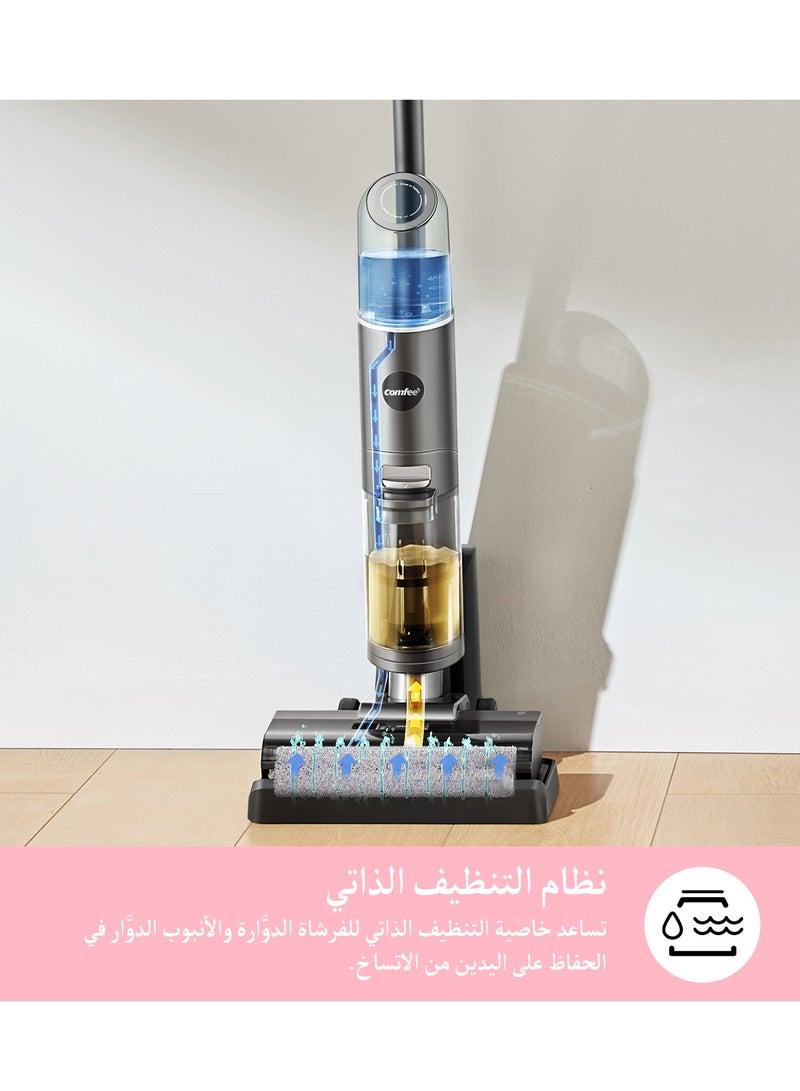 Comfee' Wet Dry Vacuum Cleaner & Mop Cordless Floor Cleaner,Electric Powerful with Hands-Free Self Cleaning, 3 in 1 Vacuum Mop for Multi-Surfaces, Hard Floors - Image 4